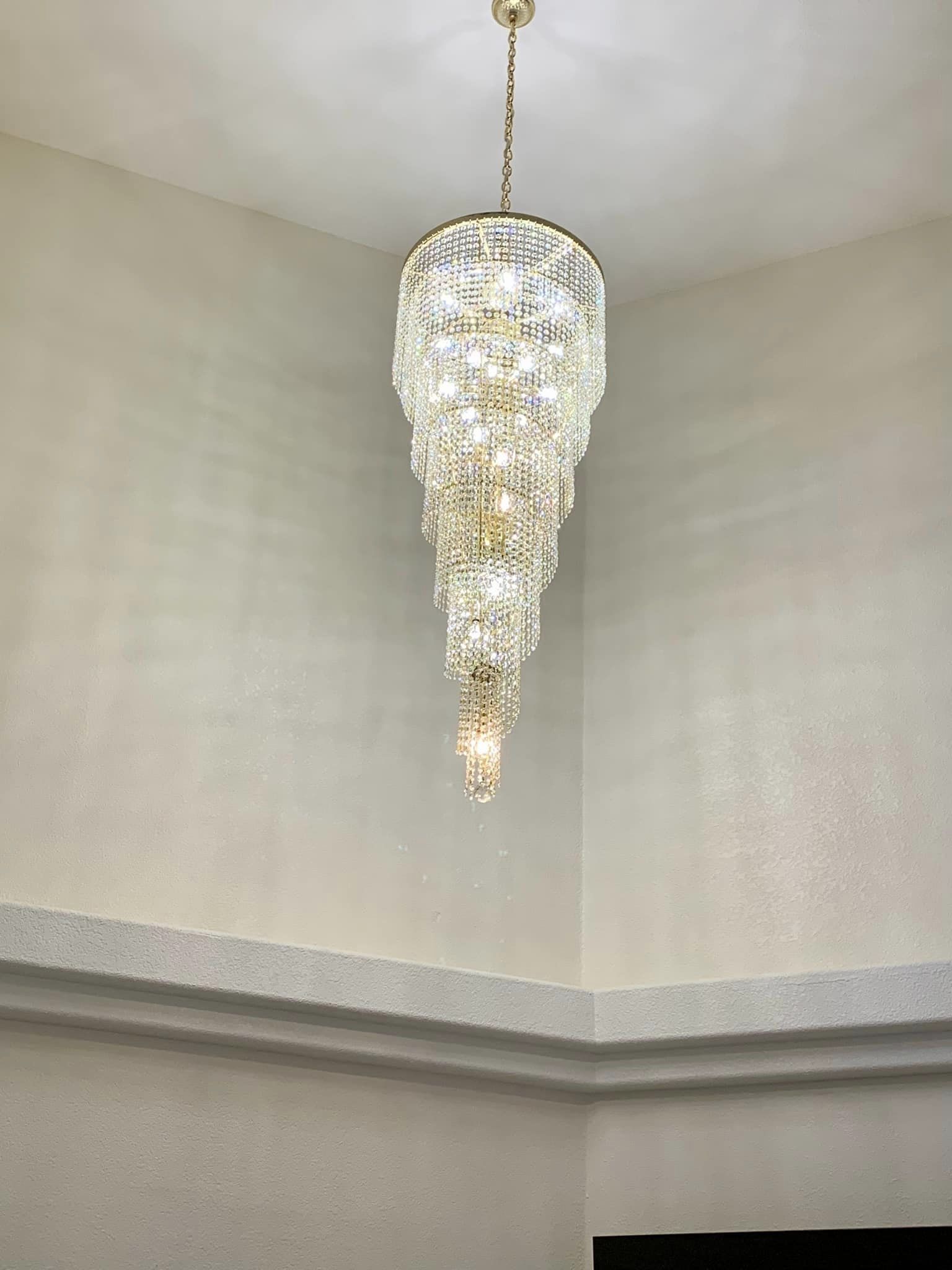 Electrical work in progress